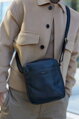 Kožená crossbody taška Peterson
