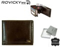 Kožená peňaženka ROVICKY PC-103-BAR RFID
