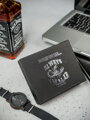 Pánska kožená peňaženka s úložným priestorom na zips - Always Wild