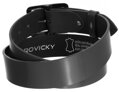 Široký dámsky opasok s kovovou prackou - Rovicky