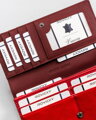 Dámska peňaženka koža + PU RPX-20A-ML RED