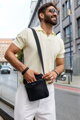 Pánska ležérna crossbody kabelka - Peterson