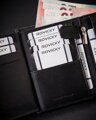 Kožená pánska peňaženka vybavená RFID systémom - Rovicky