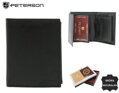 Dámska kožená peňaženka PTN RD-270-GCL BLACK