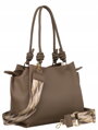 Dásmka kožená shopper kabelka  - Flora&Co
