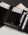 Kožená, veľká pánska peňaženka s RFID systémom - Rovicky