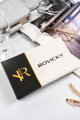 Biela dámska peňaženka-peračník z ekologickej kože s ryhovanou textúrou - Rovicky