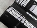 Kožená dámska peňaženka na zapínanie s RFID systémom - Cavaldi