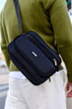 Pánska crossbody taška z polyesteru – Peterson