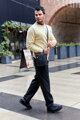 Pánska crossbody taška z pravej kože