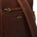 Hnedá pánska kožená crossbody taška Peterson – elegantná a praktická s viacerými priehradkami
