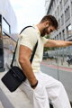 Pánska ležérna crossbody kabelka - Peterson