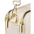 Praktická béžová crossbody kabelka na rameno - Rovicky