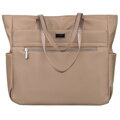 Elegantná dámska béžová shopper kabelka na rameno Peterson
