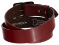 Široký dámsky opasok s kovovou prackou - Rovicky