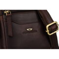 Elegantná hnedá pánska crossbody taška - Peterson