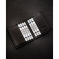 Czarne etui na karty ze skóry naturalnej z systemem RFID - 4U Cavaldi