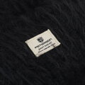 Čierna zimná dámska čiapka Beanie z mäkkého nylonu