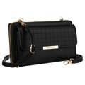 Elegantná mini peňaženka s dlhým odnímateľným popruhom - 4U Cavaldi