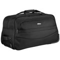 Veľká čierna cestovná taška na kolieskach z polyesteru