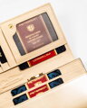Klasická, elegantná dámska peňaženka béžovej farby s registračným certifikátom - Peterson