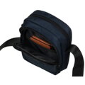 Modrá malá pánska crossbody taška – Peterson
