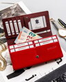 Dámska peňaženka koža + PU RPX-20A-ML RED