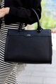 Elegantná, priestranná dámska shopper taška z ekologickej kože - Rovicky