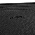 Elegantná pánska crossbody taška z ekologickej kože v čiernej farbe – Rovicky