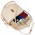 Messenger bag v tvare podkovy z ekologickej kože - Peterson