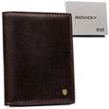 Elegantná pánska peňaženka z pravej kože s RFID - Rovicky