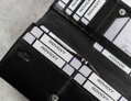 Kožená dámska peňaženka na zapínanie s RFID systémom - Cavaldi