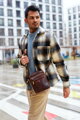 Priestranná crossbody taška Peterson