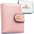 Dámska ružová peňaženka z ekologickej kože s RFID ochranou