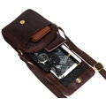 Pánska kožená crossbody taška - Peterson