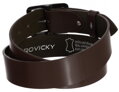 Široký dámsky opasok s kovovou prackou - Rovicky