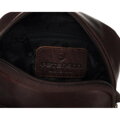 Elegantná hnedá pánska crossbody taška - Peterson