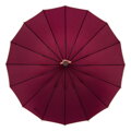 Czerwony, elegancki parasol rządowy - Peterson
