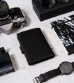 Kožená peňaženka na karty s RFID Protect - Peterson