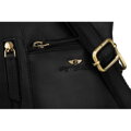 Klasická pánska kožená crossbody taška s vreckami - Peterson