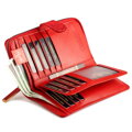 Elegantný darčekový set pre ženy v červenej farbe – Peterson