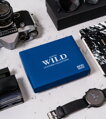 Veľká, vertikálna pánska kožená peňaženka - Always Wild