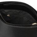 Dámska čierna crossbody kabelka z ekokože - Peterson