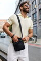 Pánska ležérna crossbody kabelka - Peterson
