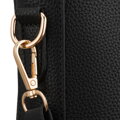 Dámska čierna crossbody kabelka z ekokože - Peterson