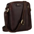 Hnedá crossbody taška na zips - Peterson skl.