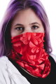 Komin damski z nadrukiem w kwiaty, chusta Rovicky