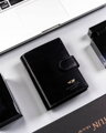 Pánska kožená peňaženka PTN 22308L-VT ČIERNA