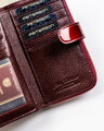 Lakovaná dámska peňaženka na karty RFID — Peterson