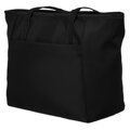 Štýlová dámska shopper kabelka v čiernej farbe – Peterson